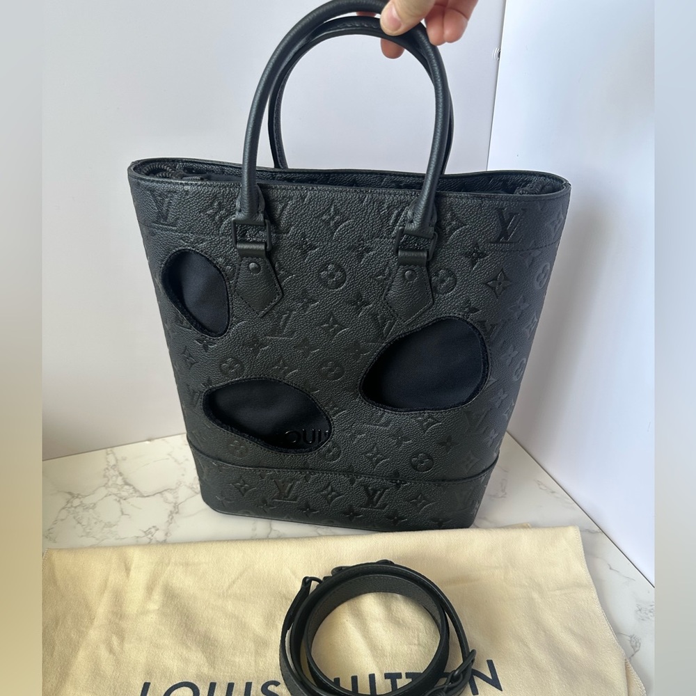 Louis Vuitton Rei Kawakubo Bag With Holes Monogram Empreinte Leather PM